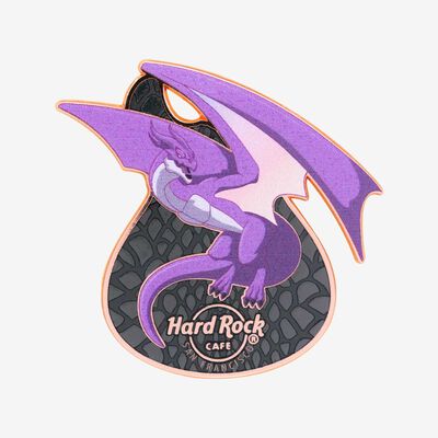Limited Edition Dragon Guitar Pin